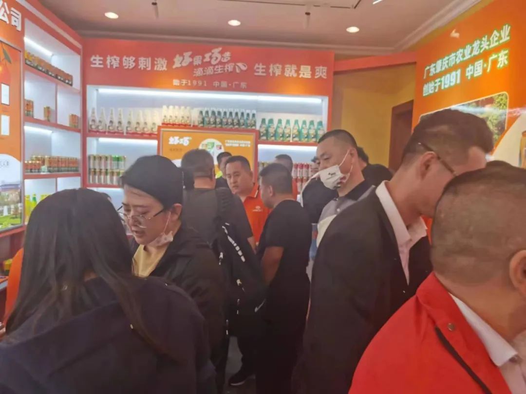 四會好巧牌沙糖桔系列飲料在108屆全國糖酒會上火爆勁銷！??！